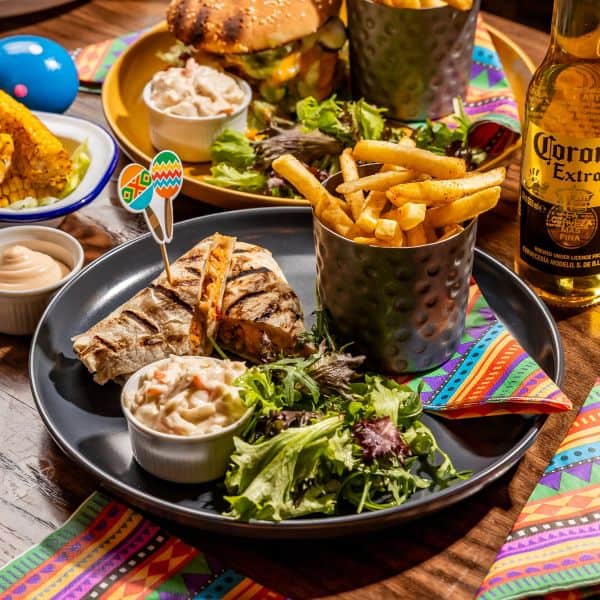 Pub food: food fiesta menu at The Pheasant for a limited time