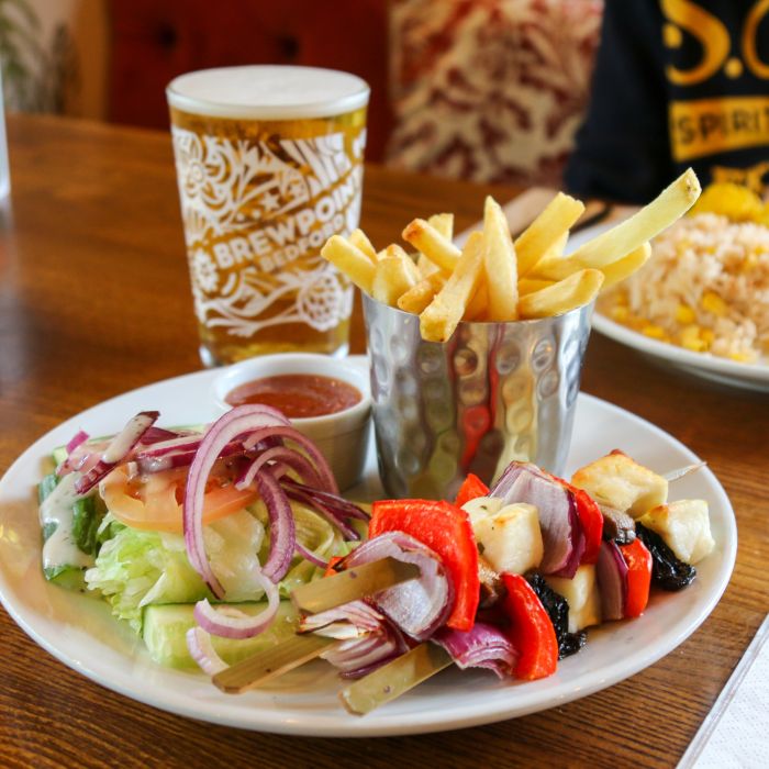 Mix and match menu
